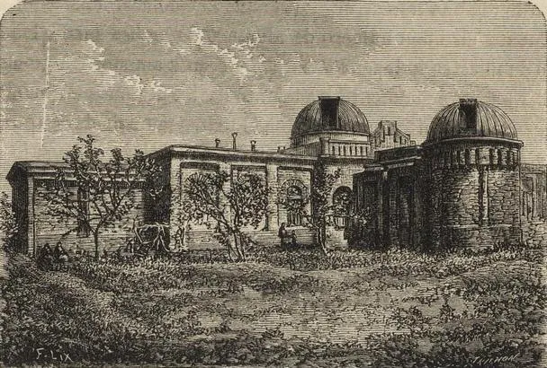 Santiago - Observatorio astronómico (1872) — 1872 | Chile de Ayer