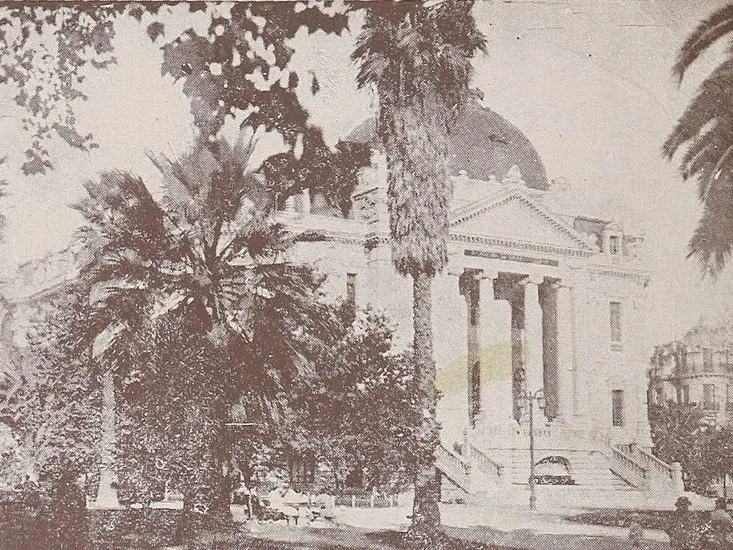 Escuela de Bellas Artes, Santiago, Chile. — aprox. 1934 | Chile de Ayer