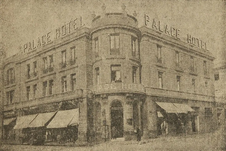 Palace Hotel, Santiago — aprox. 1933 | Chile de Ayer