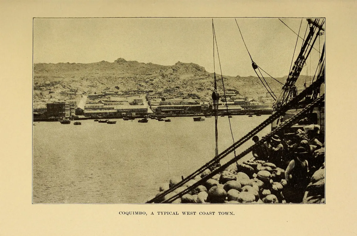 El puerto de Coquimbo (1912) — aprox. 1912 | Chile de Ayer