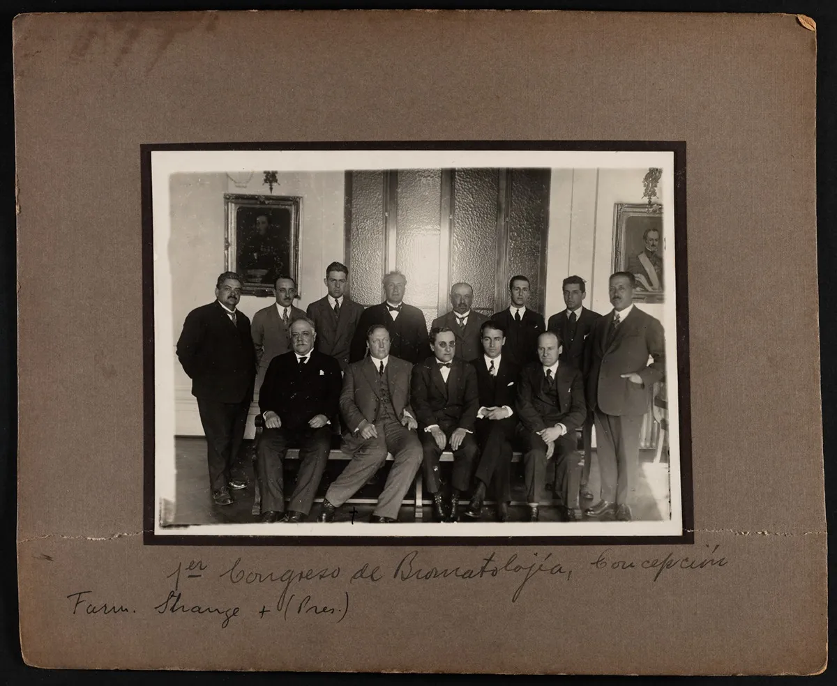 1.º Congreso de Bromatología en Concepción, Chile. — aprox. 1926 | Chile de Ayer