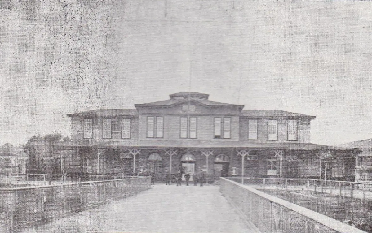 Estación de Puerto Montt, circa 1929 — aprox. 1929 | Chile de Ayer