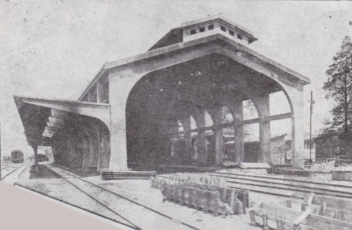 Estación Talca, circa 1929 — aprox. 1929 | Chile de Ayer