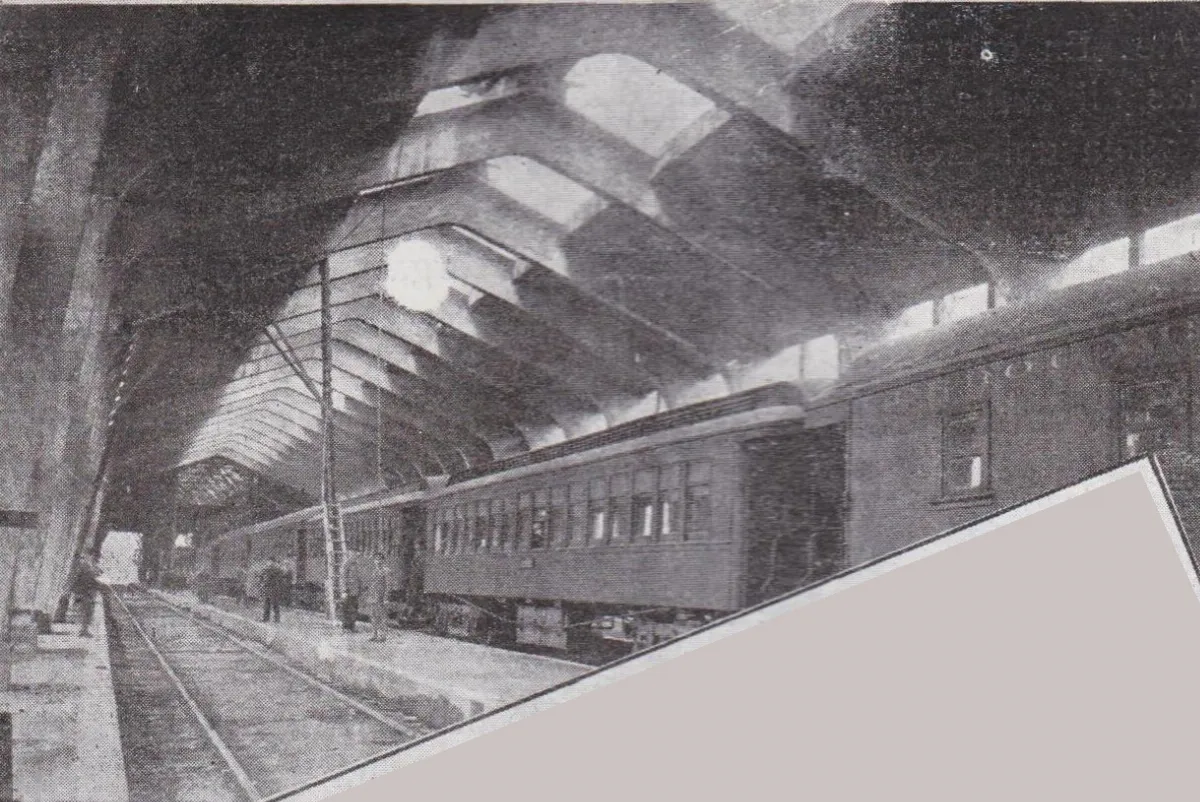 Estación Temuco, circa 1929 — aprox. 1929 | Chile de Ayer