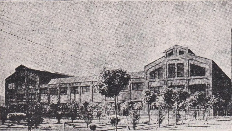 Maestranza de San Bernardo, pabellón de reparaciones, circa 1929 — aprox. 1929 | Chile de Ayer