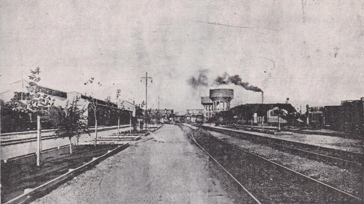 Casa de Máquinas de San Eugenio, vista general, circa 1929 — aprox. 1929 | Chile de Ayer
