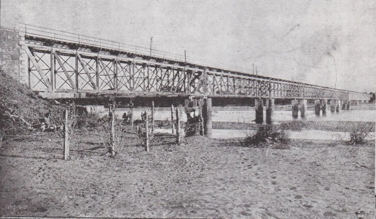 Puente Biobío, circa 1929 — aprox. 1929 | Chile de Ayer