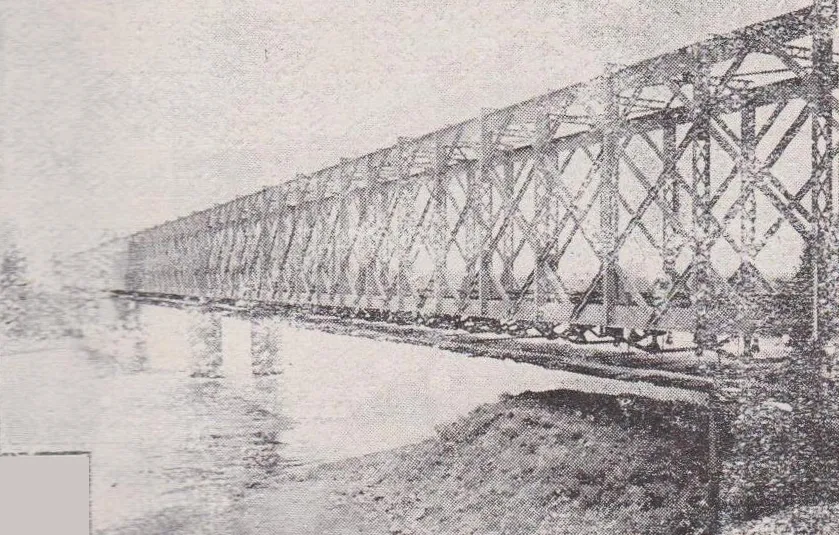 Puente Cautín, circa 1929 — aprox. 1929 | Chile de Ayer