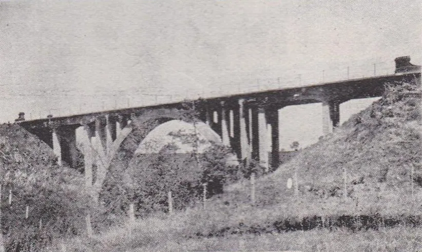 Puente Chanco, circa 1929 — aprox. 1929 | Chile de Ayer