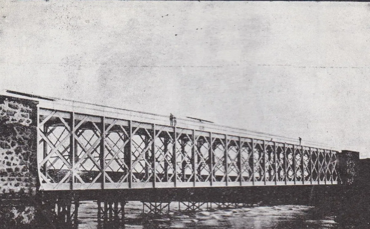 Puente Quepe, circa 1929 — aprox. 1929 | Chile de Ayer