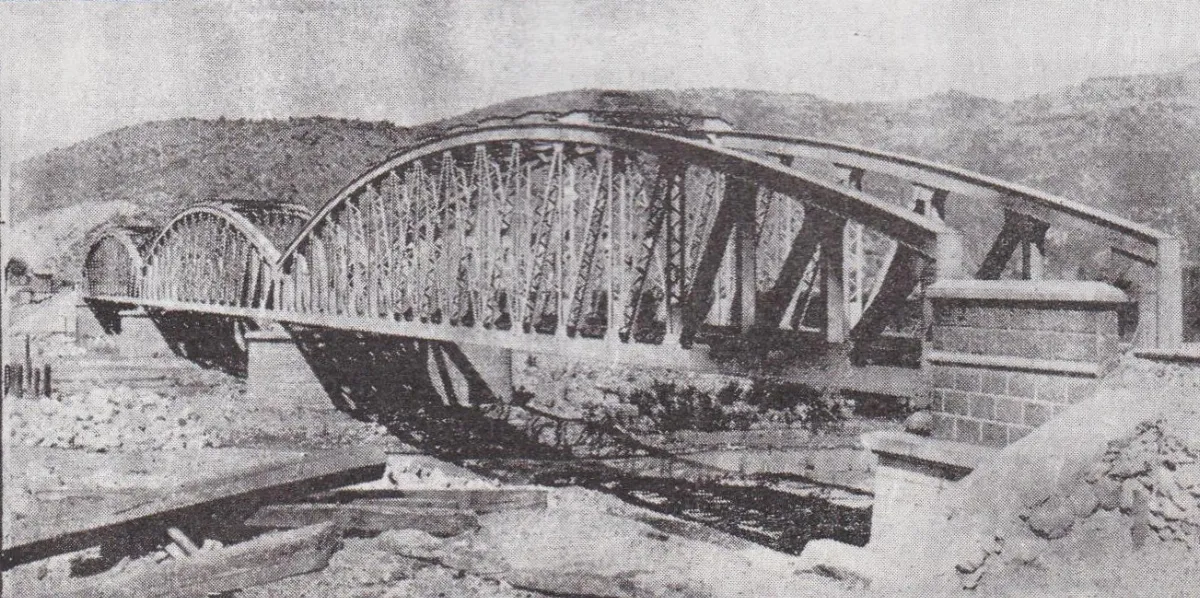 Puente Tinguiririca, circa 1929 — aprox. 1929 | Chile de Ayer