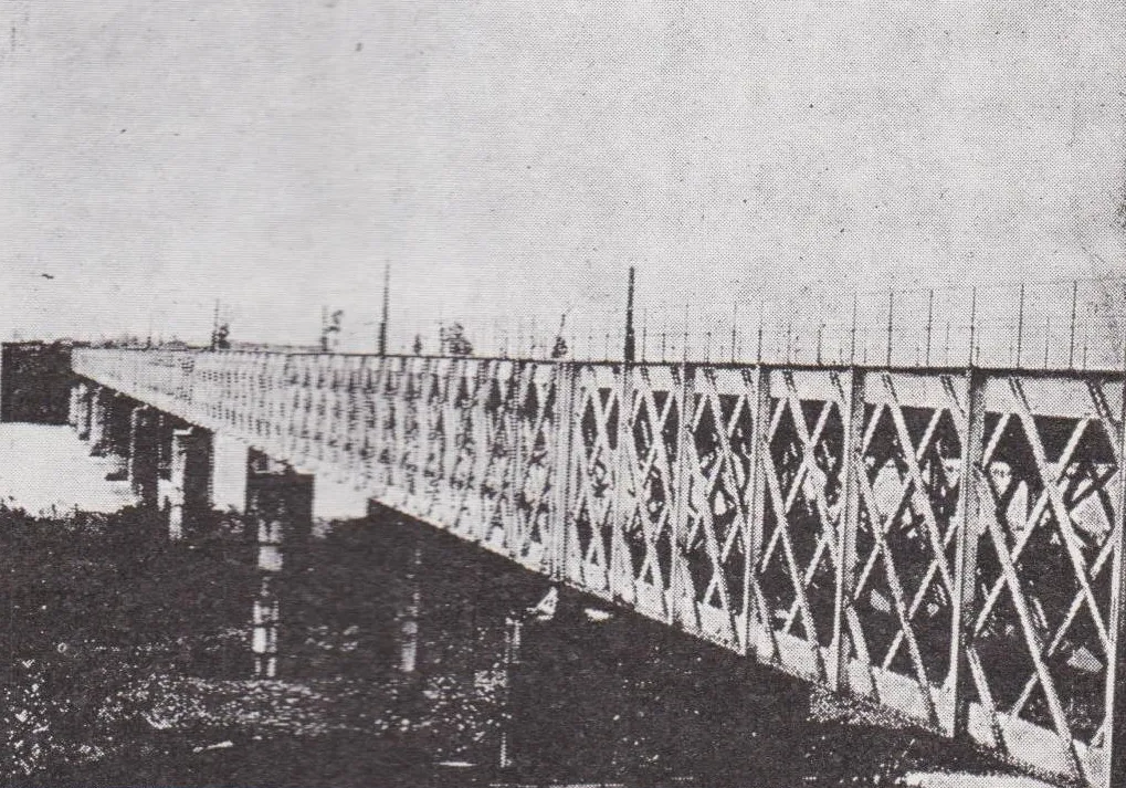 Puente Toltén, circa 1929 — aprox. 1929 | Chile de Ayer