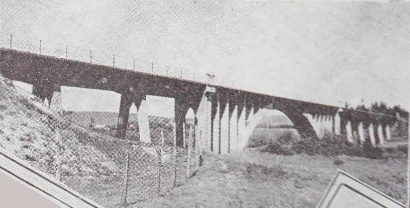 Puente Traiguén, circa 1929 — aprox. 1929 | Chile de Ayer