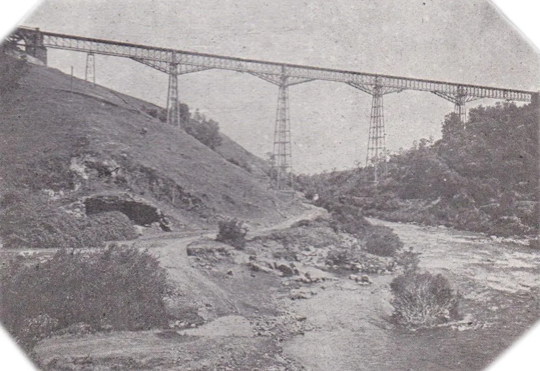 Puente reforzado, circa 1929 — aprox. 1929 | Chile de Ayer