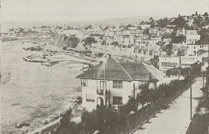 Balneario El Recreo, Viña del Mar, Chile. — aprox. 1934 | Chile de Ayer