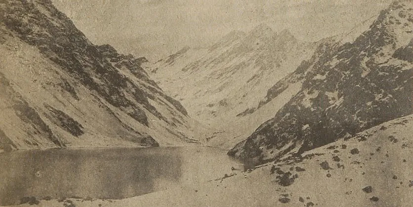 Laguna del Inca, Chile. — aprox. 1934 | Chile de Ayer