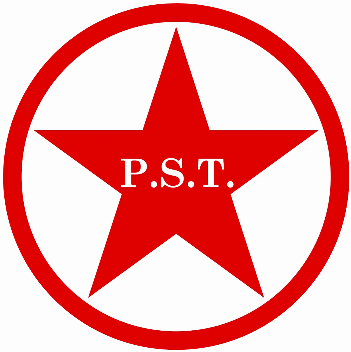 Emblema del Partido Socialista de Trabajadores de Chile, 1940-1944 — aprox. 1940 | Chile de Ayer