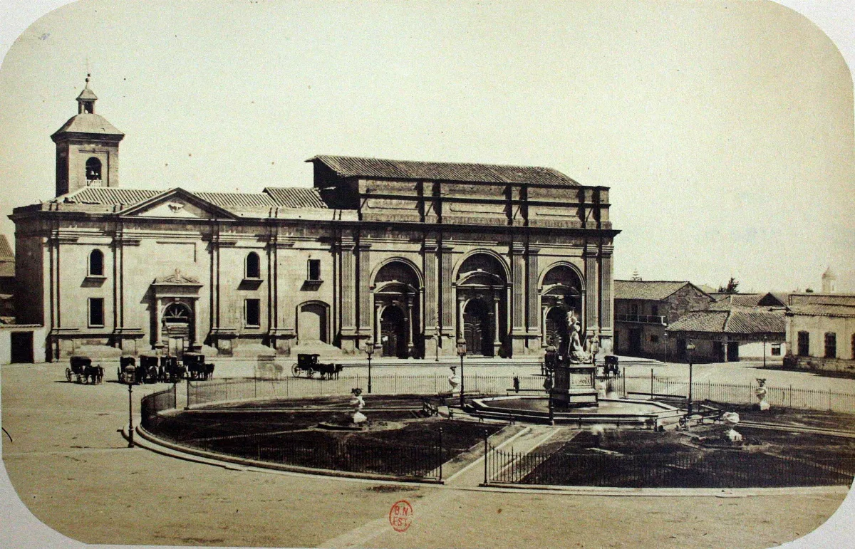 Plaza de Armas de Santiago de Chile - y Catedral — aprox. 1850–1930 | Chile de Ayer
