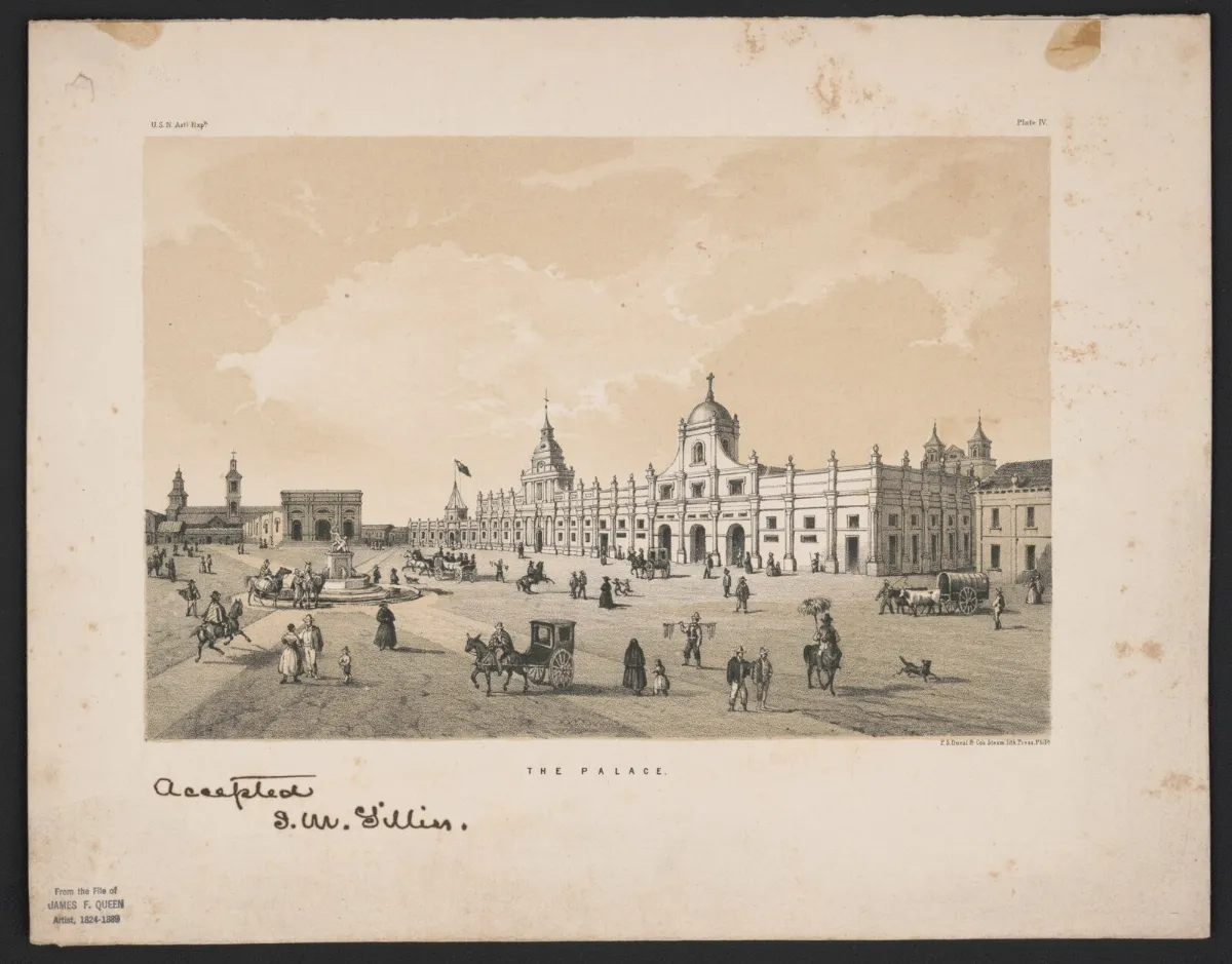 El Palacio, Santiago — aprox. 1855–1930 | Chile de Ayer