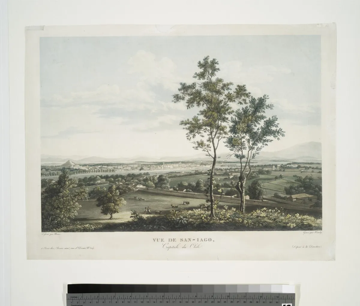 Vista de Valparaíso, c. 1835 — aprox. 1827–1930 | Chile de Ayer
