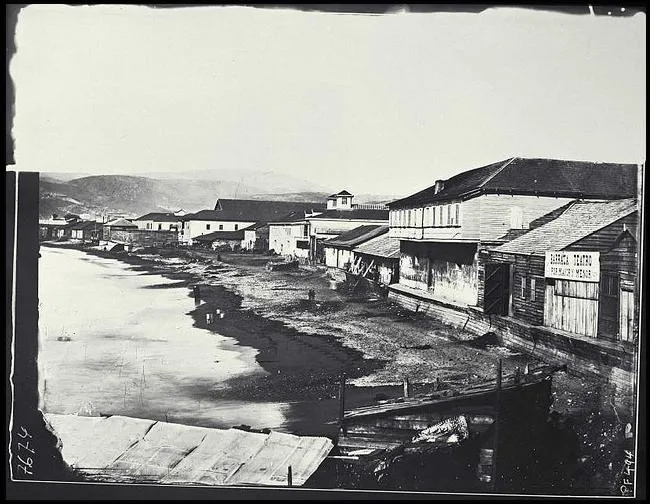 Vista histórica de Valparaíso — aprox. 1890–1930 | Chile de Ayer