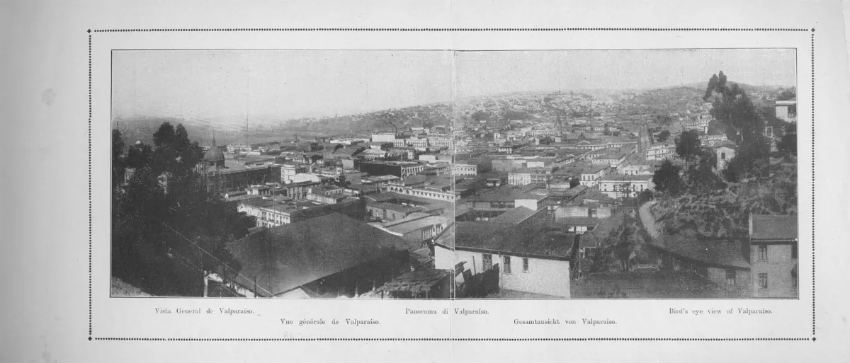 Vista General de Valparaíso. — aprox. 1890–1930 | Chile de Ayer