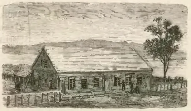 Puerto Montt - Casa de un colono — 1872 | Chile de Ayer