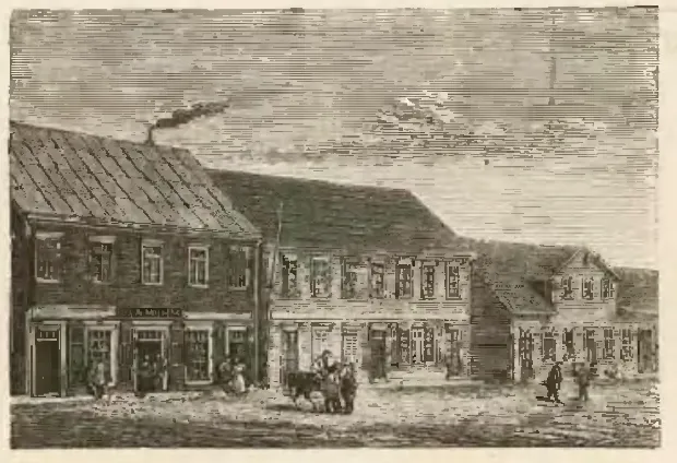 Valdivia - Calle de la Independencia — 1872 | Chile de Ayer