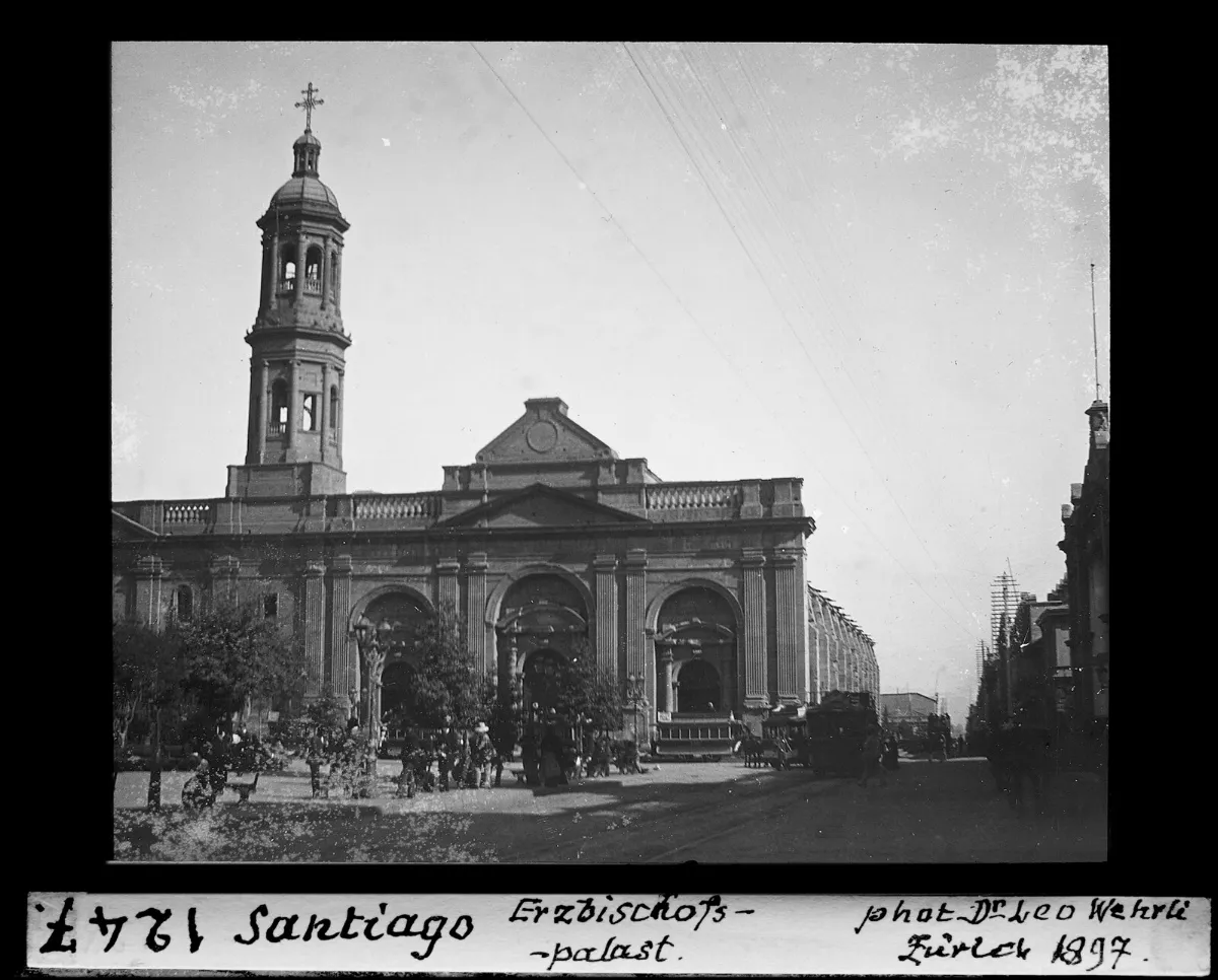Palacio Arzobispal de Santiago — aprox. 1897–1940 | Chile de Ayer