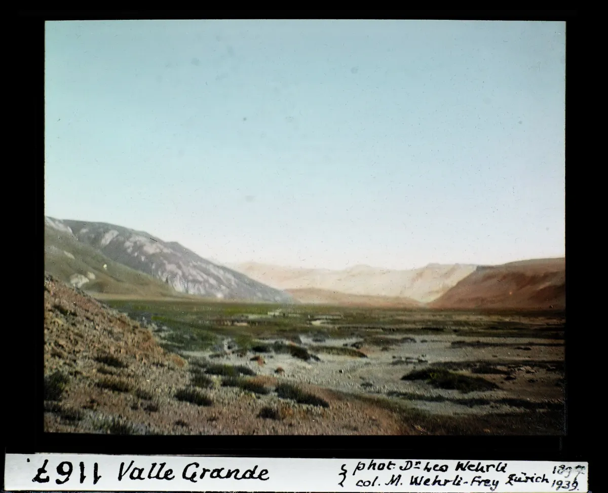 Valle Grande — aprox. 1897–1940 | Chile de Ayer