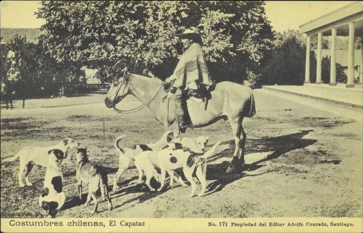 Costumbres chilenas, el capataz — aprox. 1910–1930 | Chile de Ayer