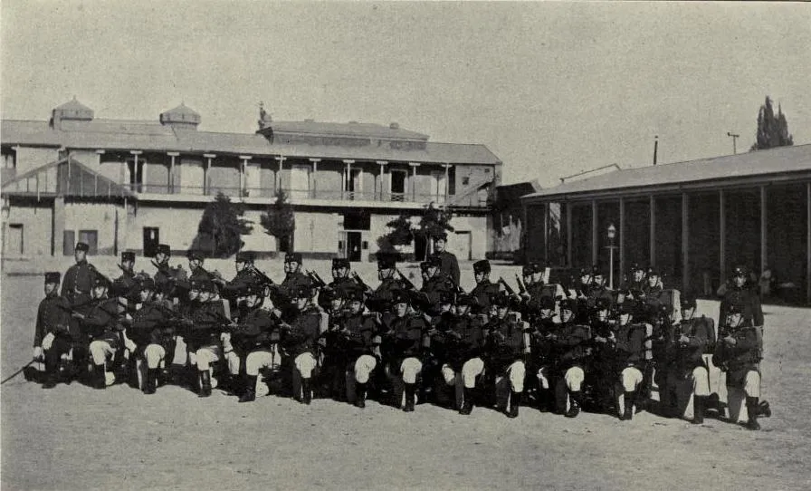 Batallón de Infantería Yungay, 1909 — aprox. 1900–1930 | Chile de Ayer