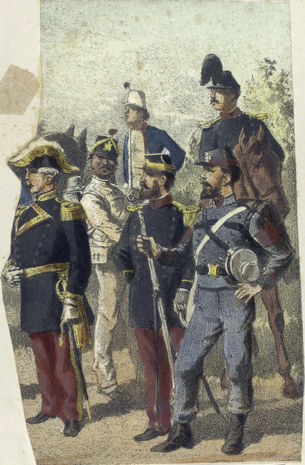 Uniformes militares chilenos de gala — aprox. 1910–1930 | Chile de Ayer