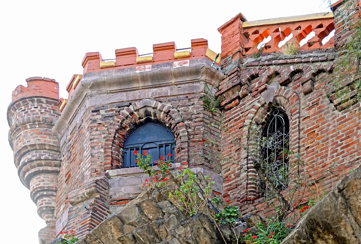 Castillo Hidalgo en el Cerro Santa Lucía — aprox. 1816–1930 | Chile de Ayer