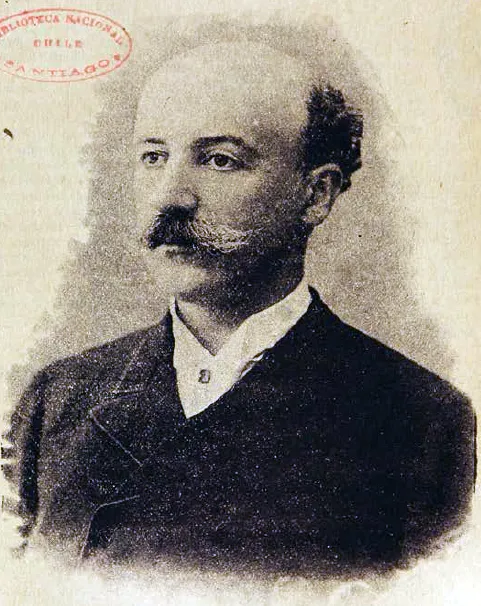 Diego San Cristóbal, Rector de la Universidad de Chile (1897-1900) — aprox. 1900 | Chile de Ayer