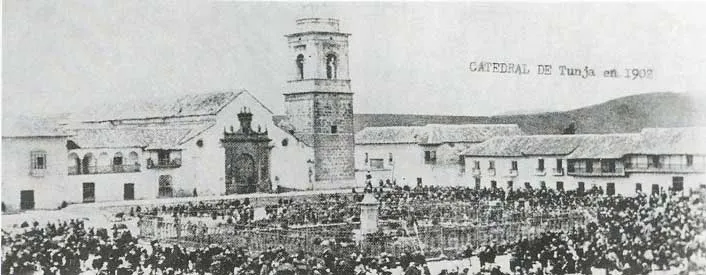Catedral de Tunja, 1902 — aprox. 1902 | Chile de Ayer