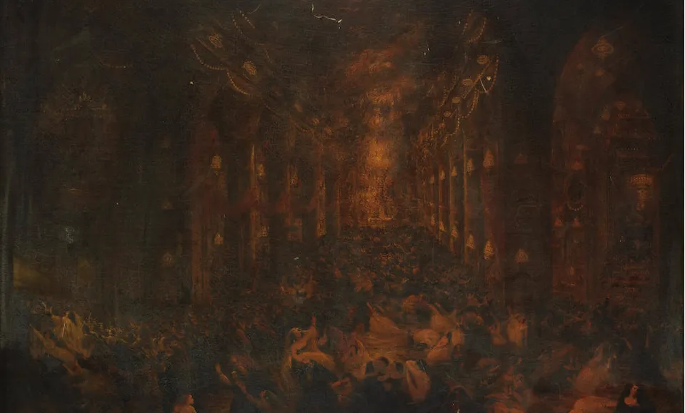Pintura de Nathan Hughes — aprox. 1849 | Chile de Ayer