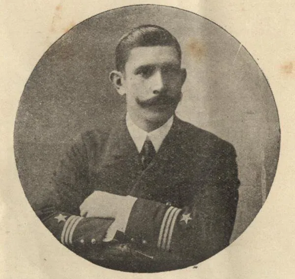 Capitán de Navío de la Armada de Chile Arturo Middleton. — aprox. 1906 | Chile de Ayer