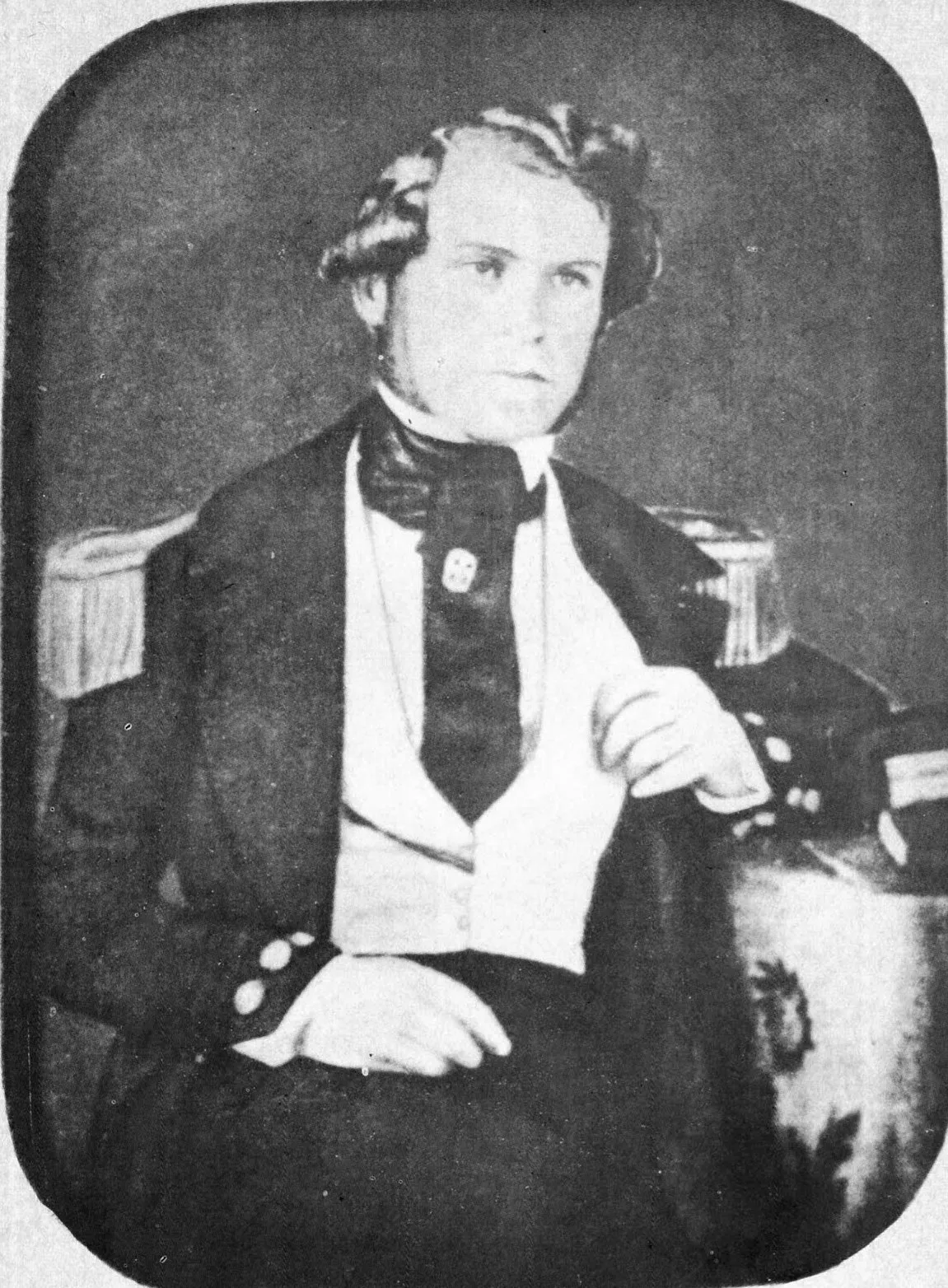 Benjamín Muñoz Gamero — aprox. 1850 | Chile de Ayer