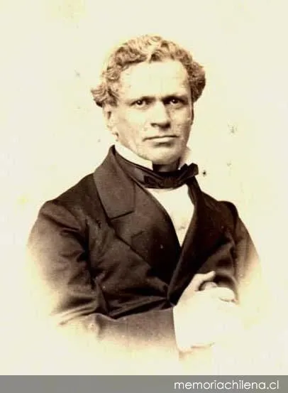 Antonio Varas, retrato de busto formal — 1817 | Chile de Ayer