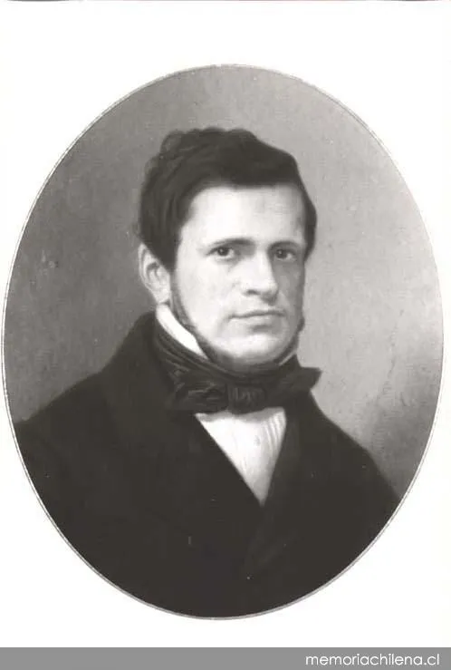 Antonio Varas, retrato formal frontal — 1817 | Chile de Ayer