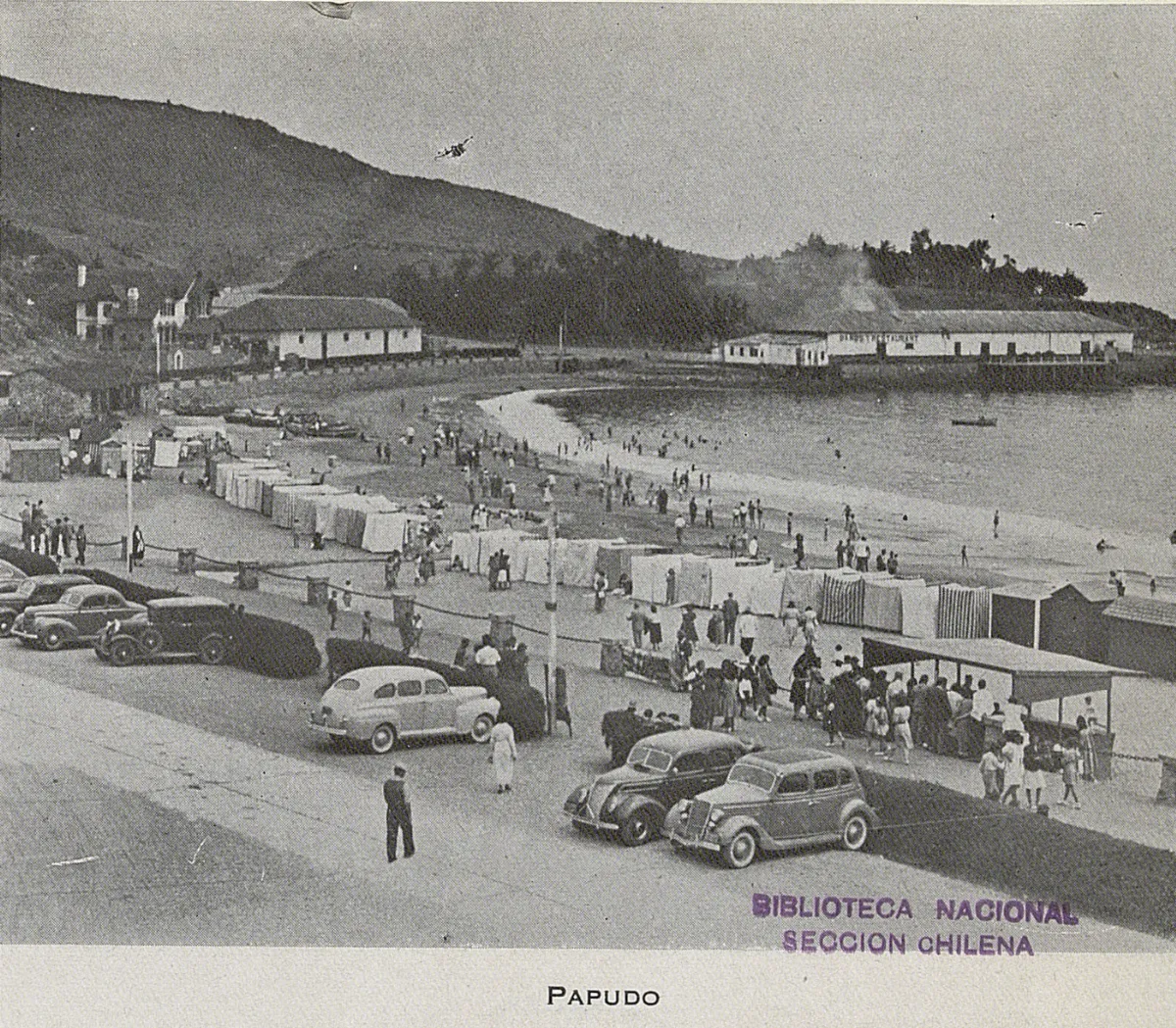 Balneario de Papudo, 1943 — 1943 | Chile de Ayer