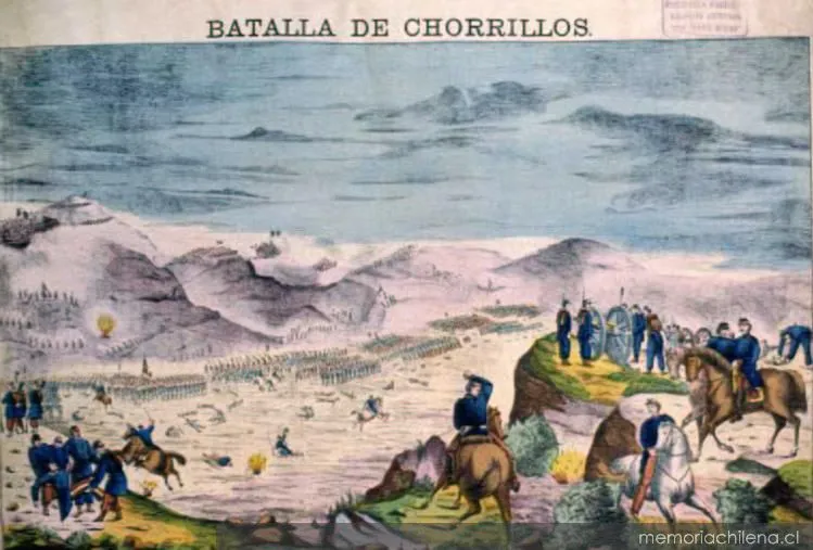 Batalla de Chorrillos, 1881 — 1881 | Chile de Ayer