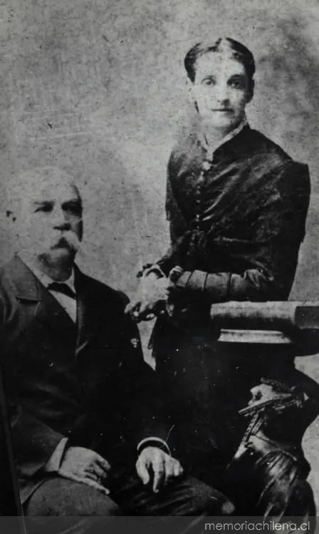 Benjamín Vicuña Mackenna y Victoria Subercaseaux, 1876 — 1876 | Chile de Ayer