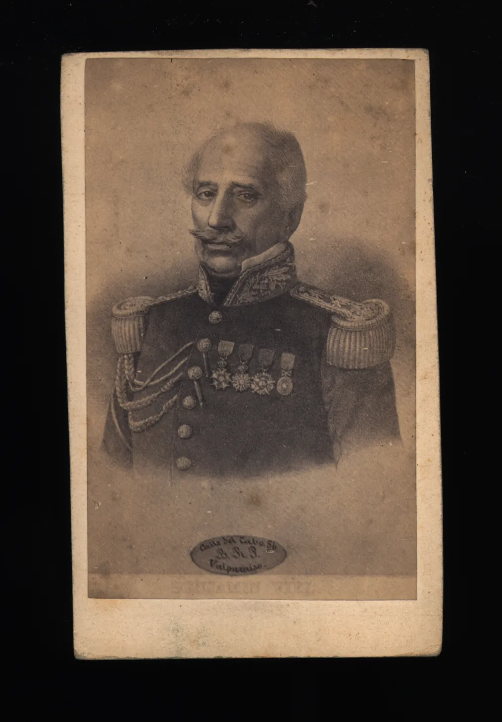 Benjamín Viel Gomets — 1880 | Chile de Ayer