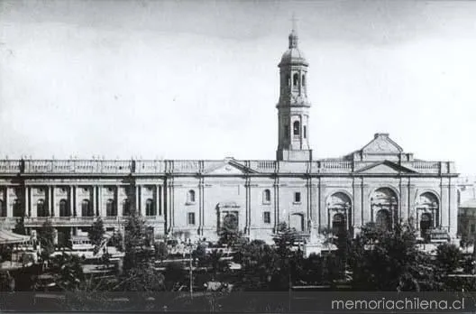 Catedral de Santiago — 1900 | Chile de Ayer