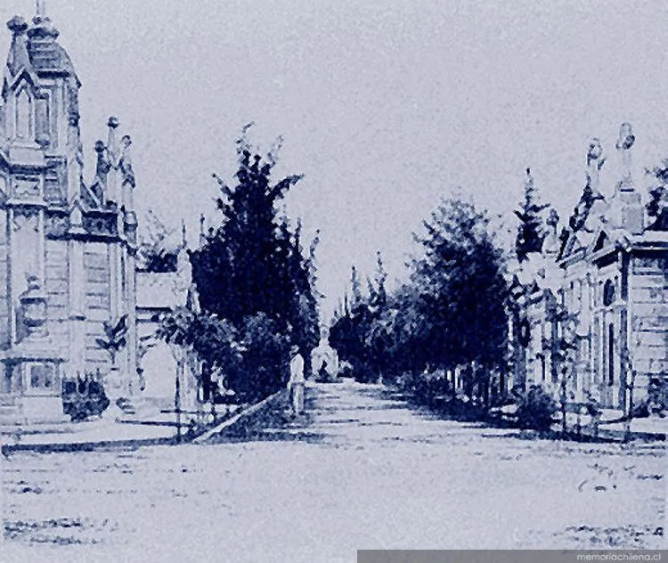 Cementerio General de Santiago, Chile, 1899 — 1899 | Chile de Ayer