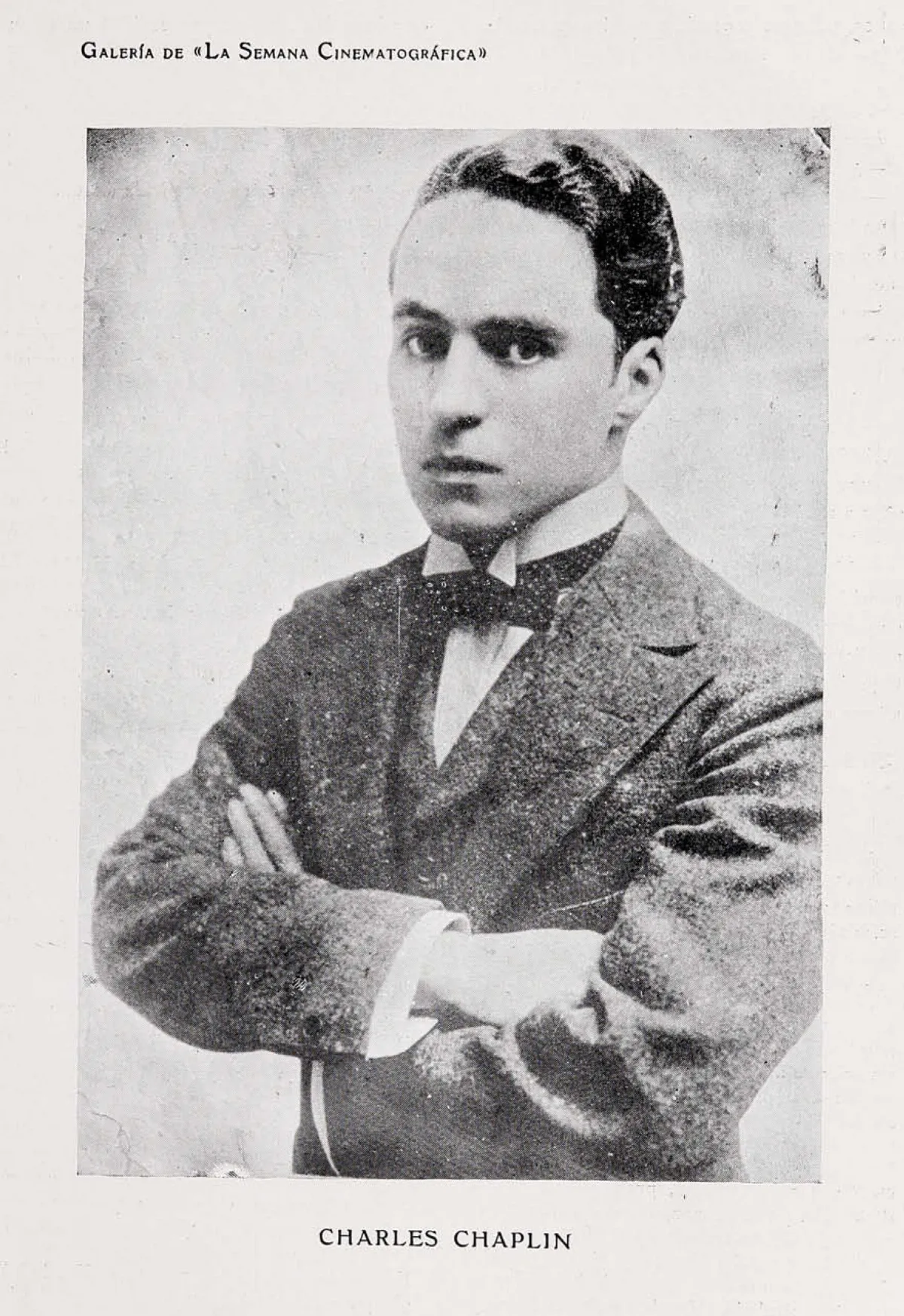 Charles Chaplin — 1918 | Chile de Ayer