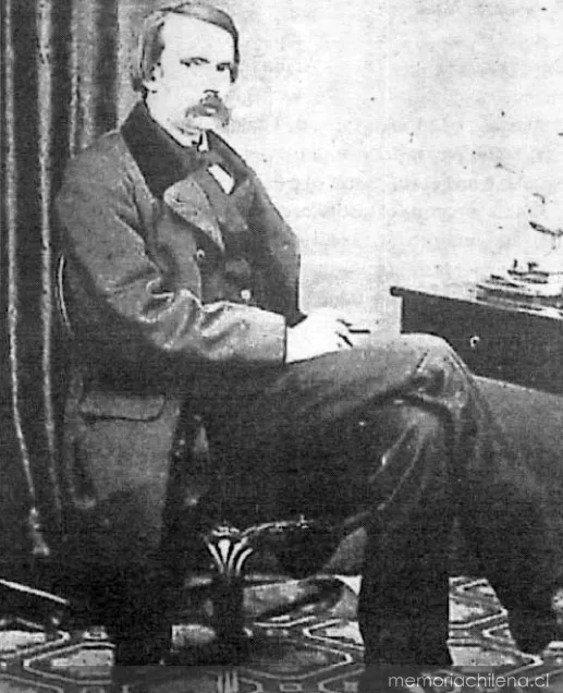 Diego Barros Arana, cuando era director del Instituto Nacional, 1893 — 1893 | Chile de Ayer