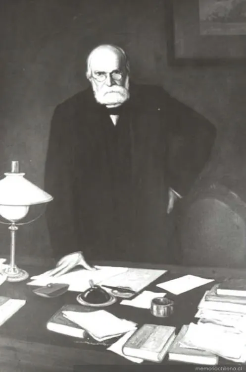 Diego Barros Arana, hacia 1900 — 1900 | Chile de Ayer